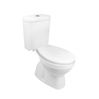 Mereo WC kombi, RIMLESS + spodný odpad s armatúrou VSD98