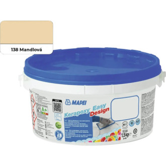 Mapei KERAPOXY EASY DESIGN 138 MANDĽOVÁ 1,5kg 5KB013802
