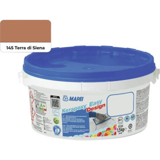 Mapei KERAPOXY EASY DIZAJN 145 TERRA DI SIENA 1,5kg 5KB014502