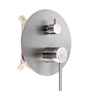 REA Podomietková sprchová sada Foss Clif Nickel Brush + BOX REA-P5969