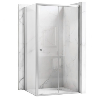 REA Primo Slide Sprchovací kút 100x80 Chrome KPL-K1564