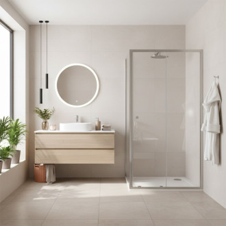 REA Primo Slide Sprchovací kút 140x90 Chrome KPL-K2571