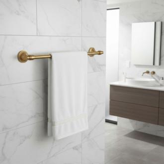 Kúpeľňový vešiak 16101 Aristo Brush Gold