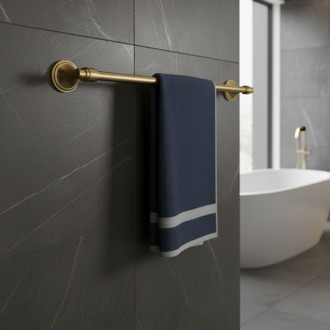 Kúpeľňový vešiak 16101 Aristo Brush Gold