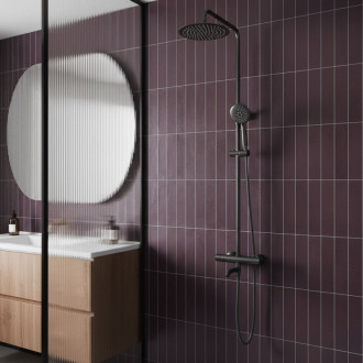 Sprchová sada s termostatom REA LUNGO Titan