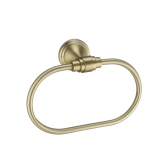 Kúpeľňový vešiak RING 16101 Aristo Brushed Gold