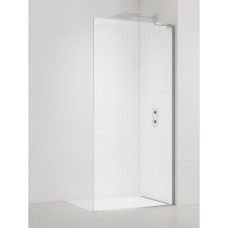 Walk-in 97x200, profil, zaväť prav CR-MR SATBWI100MRZAVP