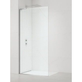 Walk-in 77x200, profil, zaväť ľavé CR-MR SATBWI80MRZAVL