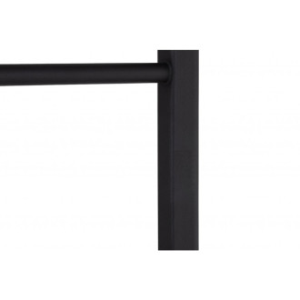 CERANO - Elektrický sušiak uterákov Luca - 97 W - čierna matná - 660x550 mm