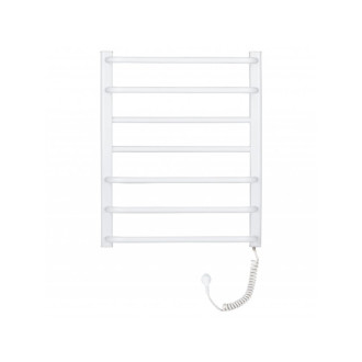 CERANO - Elektrický sušiak uterákov Ricardo - 126 W - biela lesklá - 660x550 mm