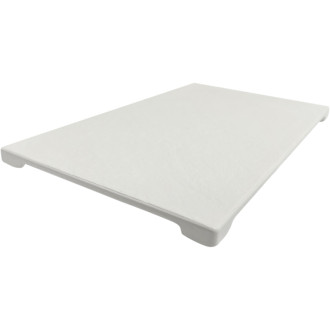 CERANO - Kryt odtoku pre vaničky Gusto - biela matná - 19,5x11,8 cm