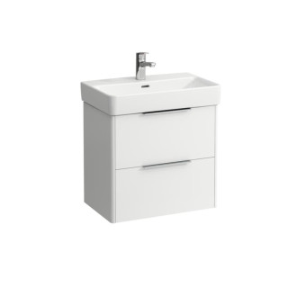 Kúpeľňová skrinka pod umývadlo Laufen Base 57x53x36 cm biela lesk H4022121102611