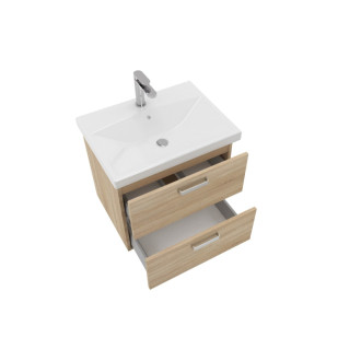 Naturel Vario skrinka s umývadlom Brevis 60cm dub/dub VARIO260ZDBDB