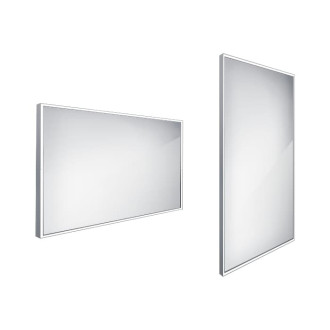 Zrkadlo bez vypínača Nimco 70x120 cm hliník ZP 13006