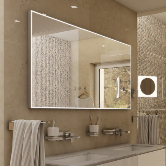 Zrkadlo bez vypínača Nimco 70x120 cm hliník ZP 13006