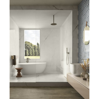 Dlažba DEL CONCA Premiere Onice Bianco 60x120 cm lesk GCPM20S