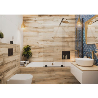 Obklad Ribesalbes Ocean navy blue 7,5x30 cm lesk OCEAN2681