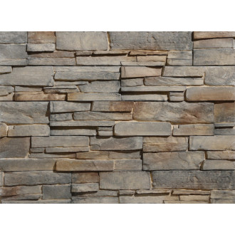 Obklad Stones Bedrock grey 11,7x55 cm reliéfny BEDROCKGR