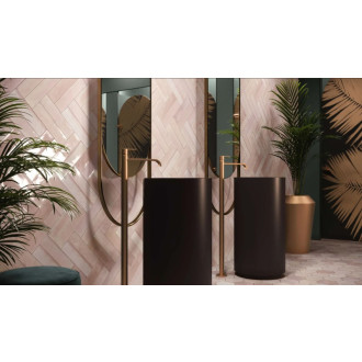 Obklad Ribesalbes Hope rose 7,5 x 30 cm lesk HOPERO