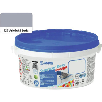 Mapei KERAPOXY EASY DESIGN 127 ARKTICKÝ ŠEDÝ 1,5kg 5KB012702