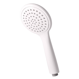 RAV SLEZÁK ručná sprcha pr. 103 mm - plast biela - matná PS0045BMAT