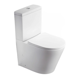 WC kombi komplet kombinovaný SAT Infinitio biela matná mat vario odpad SATINF031VPSNWM