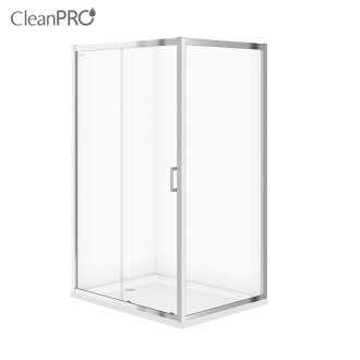 Cersanit Arteco sprchovací kút posuvný 120x90x190 číre sklo S157-012