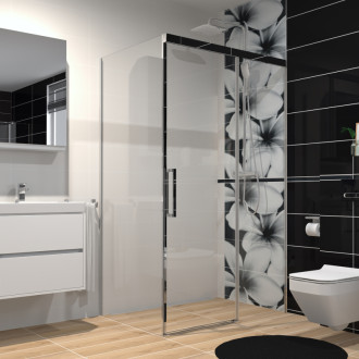 Cersanit Crea stena do spŕch. kúta s posuv. dverami 90x200 S900-2614