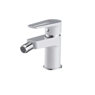 Cersanit Mille bidetová stojanková s kovovou zátkou biela S951-348