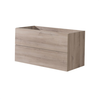 Aira, kúpeľňová skrinka 1008x528x465 mm, spodná, dub Kronberg, push, 2 zásuvky CN722S