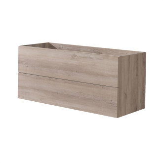 Aira, kúpeľňová skrinka 1208x528x465 mm, spodná, dub Kronberg, push, 2 zásuvky CN723S