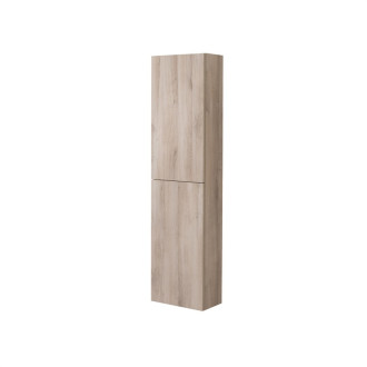 Mereo Aira kúpeľňová skrinka, vysoká, dub, pravá, 400x1570x220 mm CN724P