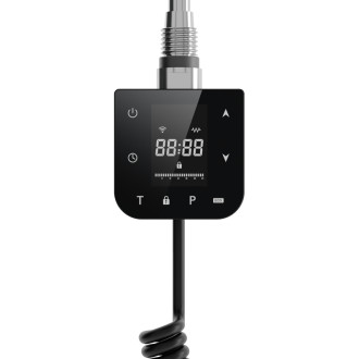 Elektrická vykurovacia tyč s termostatom FA-F 300W s WI-FI - čierna W953-0300-70