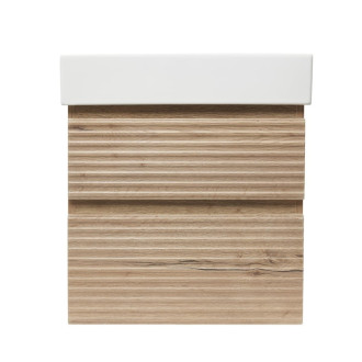 Kúpeľňová skrinka 2 zásuvková s umývadlom Naturel Savona 58x53x44, 8 cm dub Halifax mat SAVONA260DHSAT