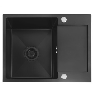 Oceľový drez Paul Black