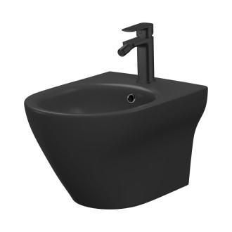 Cersanit Larga bidet závesný ovál anthracite K677-041
