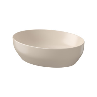 Cersanit Larga umývadlo na dosku elipsa 50 beige matt K677-051