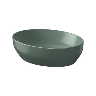 Cersanit Larga umývadlo na dosku elipsa 50 green matt K677-054