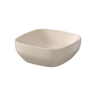 Cersanit Larga umývadlo na dosku štvorec 38 beige matt K677-057