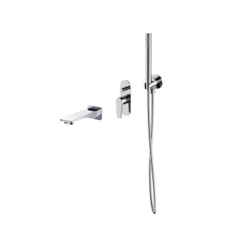 Cersanit Set B730 Moduo vaňová batéria podomietková chróm S952-040