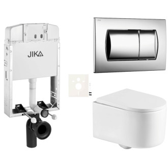 Závesný wc set na zamurovanie SAT SIKOJZREX72CR