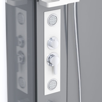 Sprchový box štvorec 90x90 cm SAT Project SATPROBOXQ90CRT