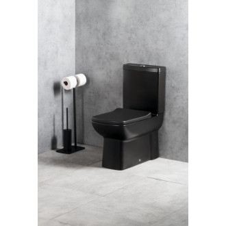 LARA WC kombi, spodný/zadný odpad, čierna mat 60433