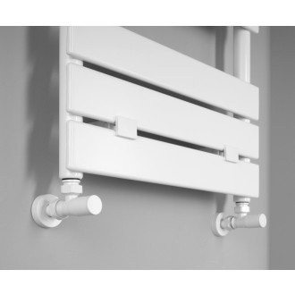 C-START pripojovacia sada ventilov ručná rohová, biela