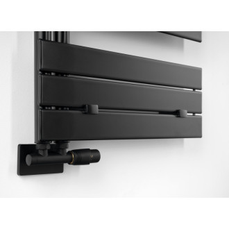 MYTHOS vykurovacie teleso 500x1430 mm, čierna mat