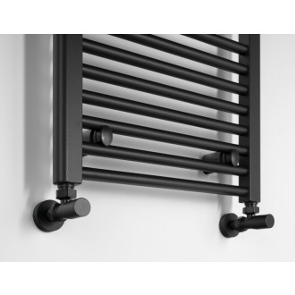 DIRECT vykurovacie teleso s bočným pripojením 450x1680 mm, čierna mat