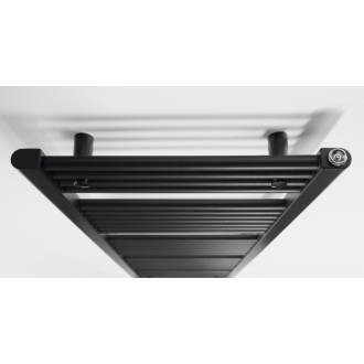 DIRECT vykurovacie teleso s bočným pripojením 450x1680 mm, čierna mat