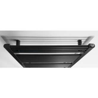 DIRECT vykurovacie teleso s bočným pripojením 600x960 mm, čierna mat