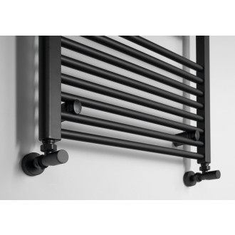 DIRECT vykurovacie teleso s bočným pripojením 600x960 mm, čierna mat