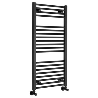 DIRECT vykurovacie teleso s bočným pripojením 450x960 mm, čierna mat